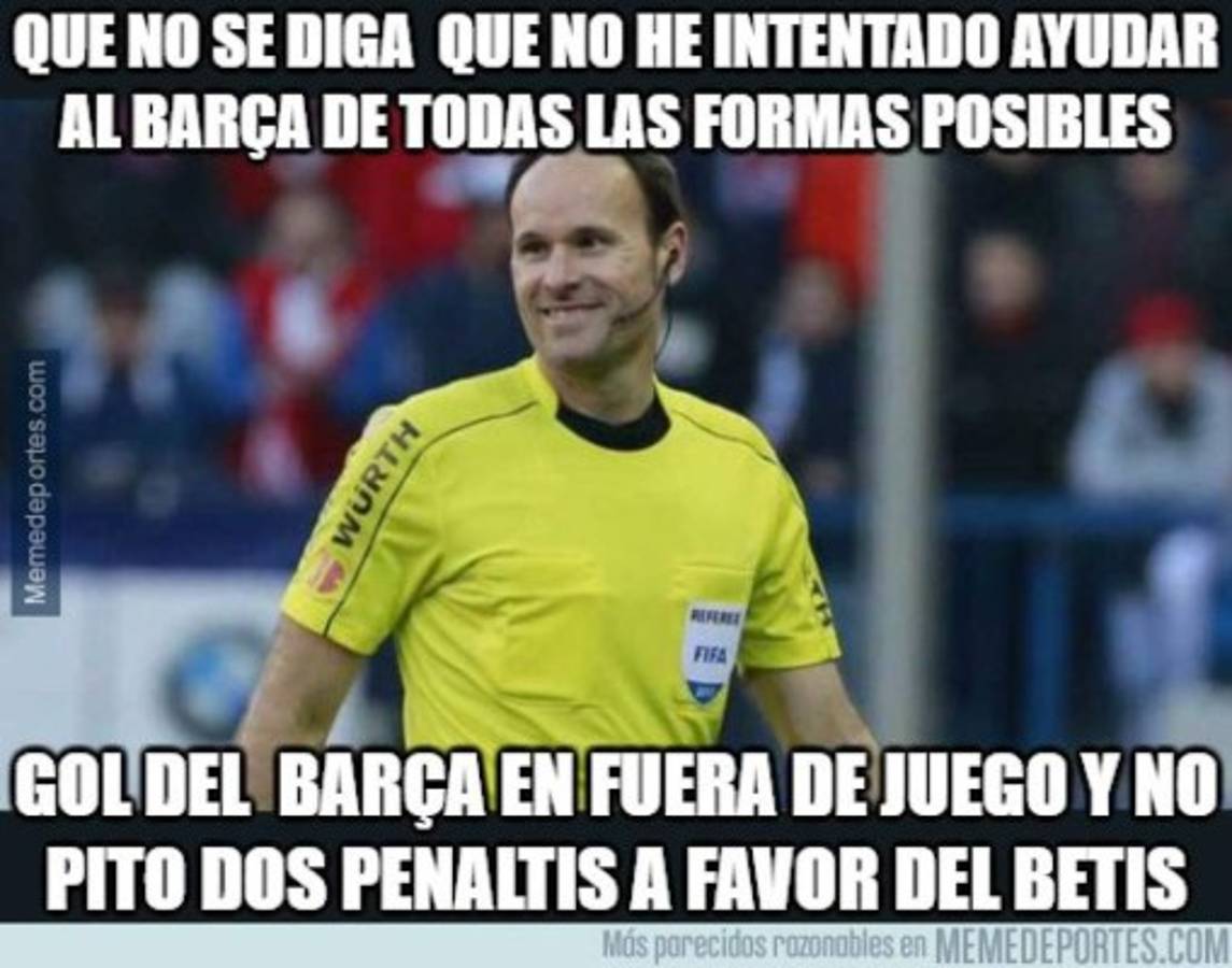 Los memes no perdonan al Barcelona tras perder contra el Betis