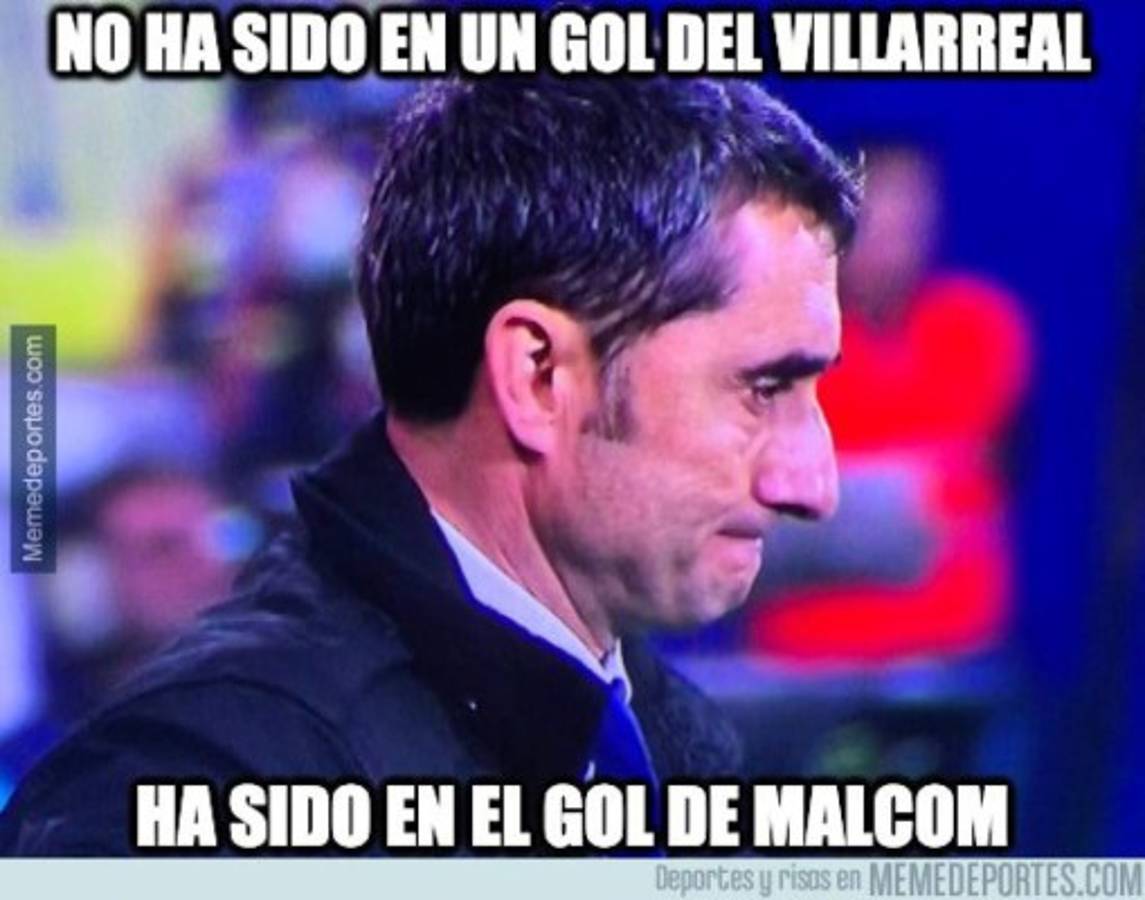 Los crueles memes del empate del Barcelona ante Villarreal con Messi de protagonista