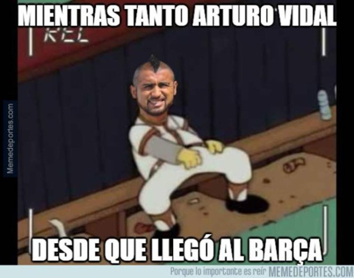 ¡No perdonan! Los memes tras la lesión de Messi; Vidal también es atacado