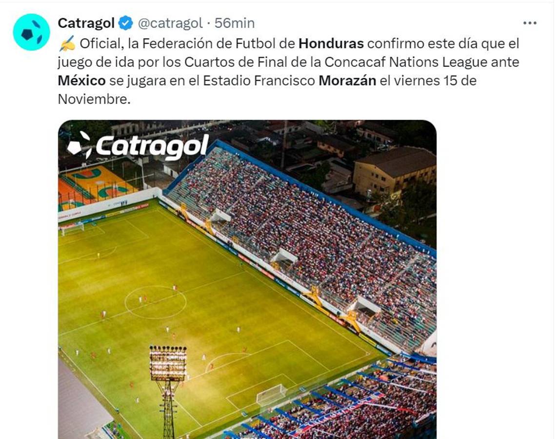 “Hacer que el estadio Morazán vuelva a sepultar a los mexicanos”: así informa la prensa de Honduras y México sobre el juego de ida