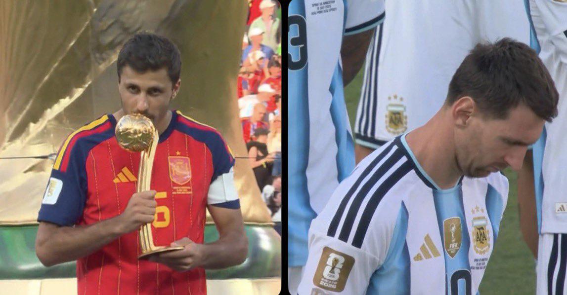 La cara de Messi al Balón de Oro, Sergio Ramos y el festejo de España tras ganar el Mundial 2026