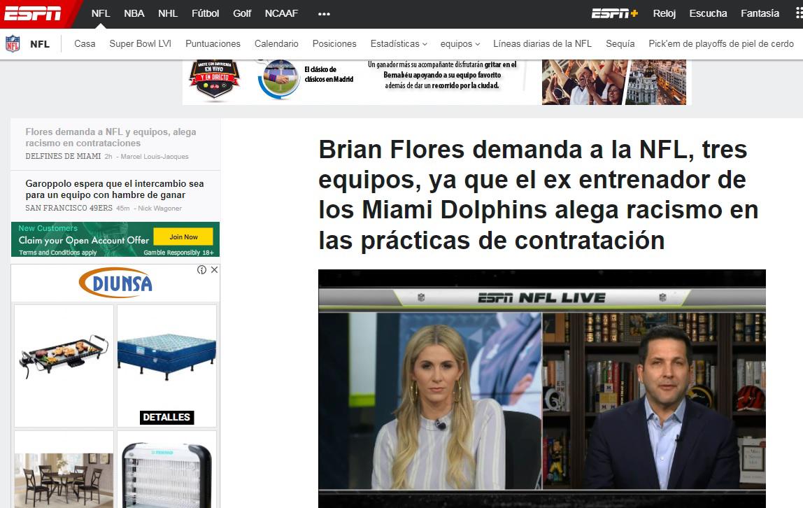 Lo que dicen los medios internacionales sobre el escándalo de Brian Flores: “Tendrá consecuencias”