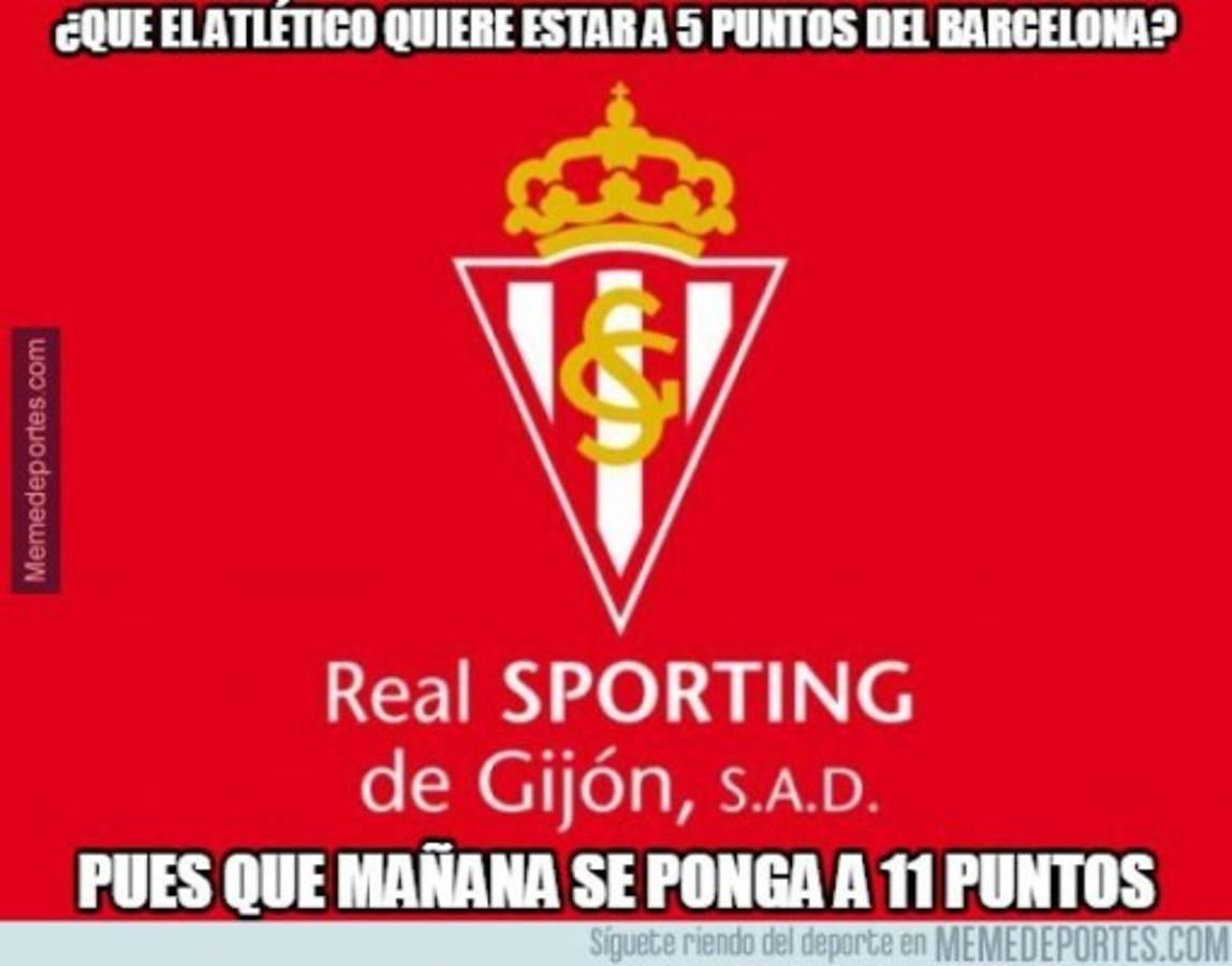 Los mejores memes de la derrota del Atlético de Madrid en Gijón  