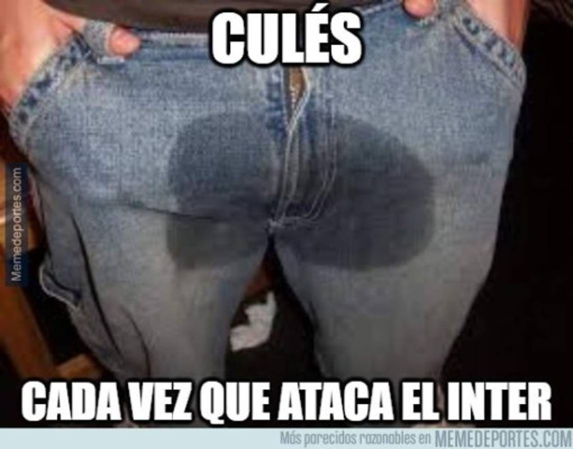 Messi, Barcelona y los memes del sufrido triunfo contra el Inter en la Champions