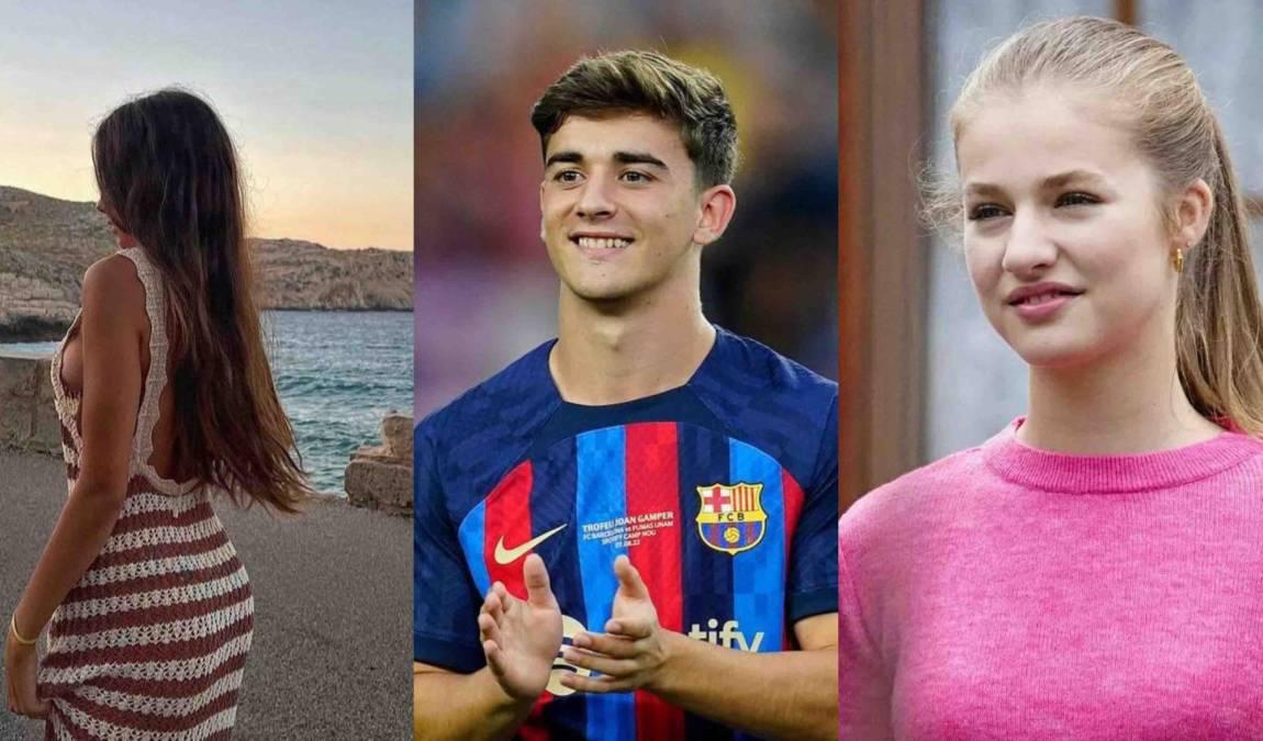 ¿Destrozó a la princesa Leonor? Gavi no esconde a su nueva enamorada: Así conoció el futbolista a la influencer