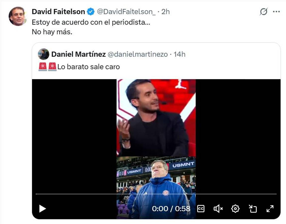 Faitelson aniquila al Piojo Herrera tras debacle de Costa Rica y rozar la eliminación