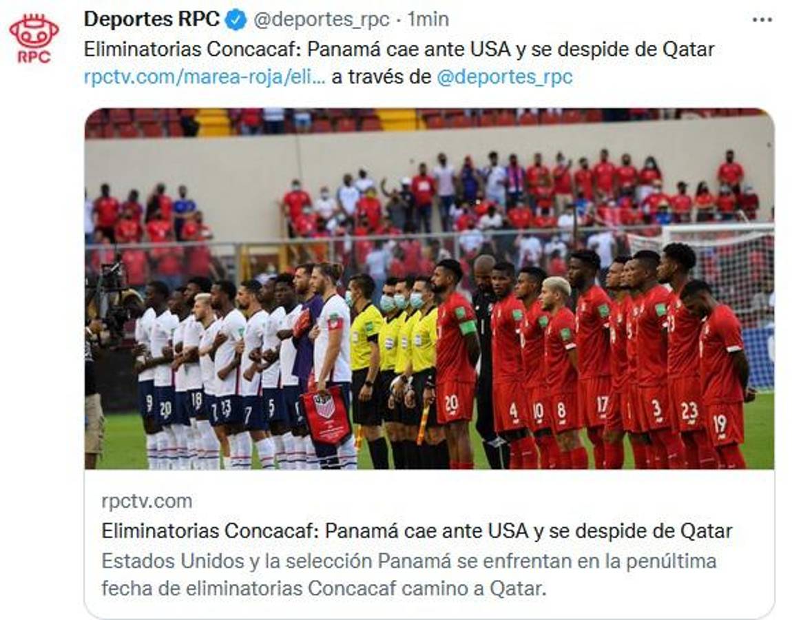“Qué papelazo”: Lo que dice la prensa de Panamá tras la goleada de Estados Unidos ¿Y ‘Chepe Bomba’?