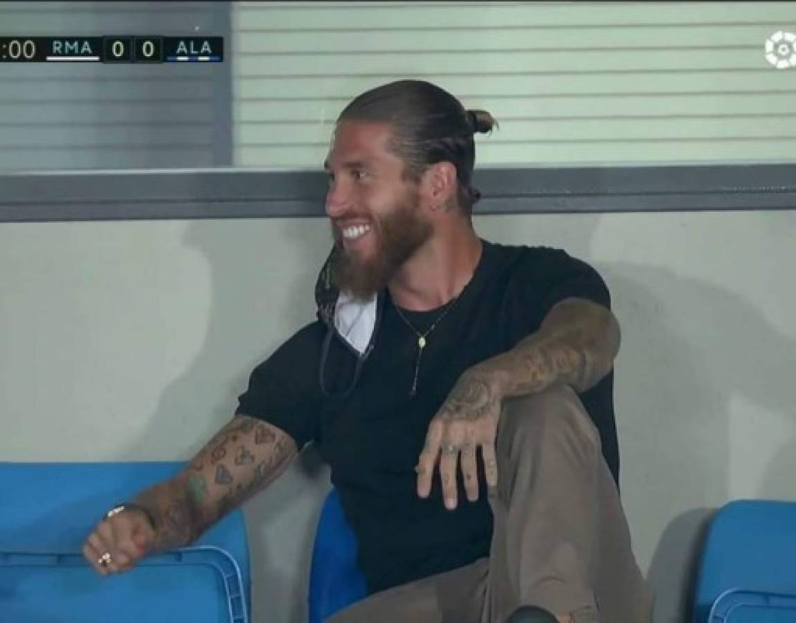 Fotos: La reacción de Sergio Ramos por el nuevo penal y las risas de Benzema con el árbitro