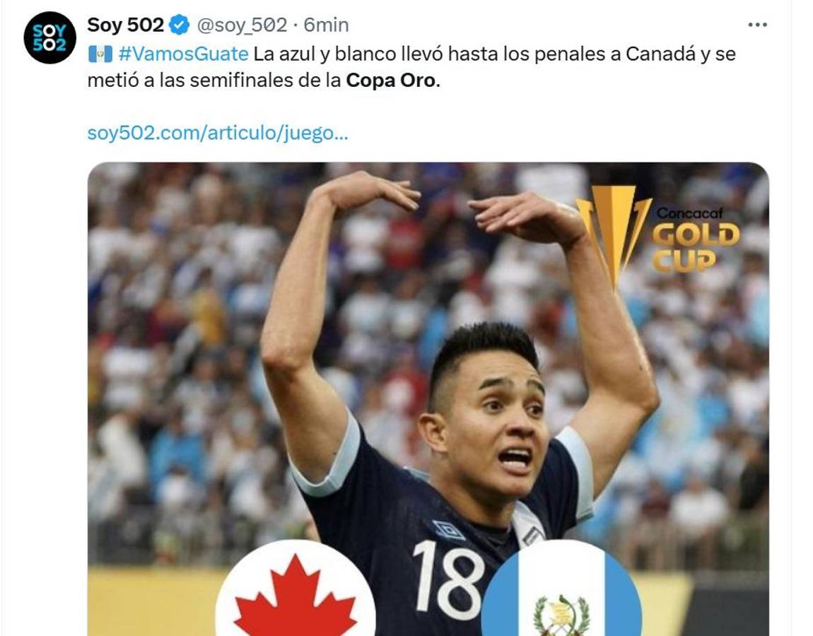 Faitelson se rinde como pocas veces: Guatemala monumental y Tena, flaco de oro, las redes explotan luego de eliminar a Canadá
