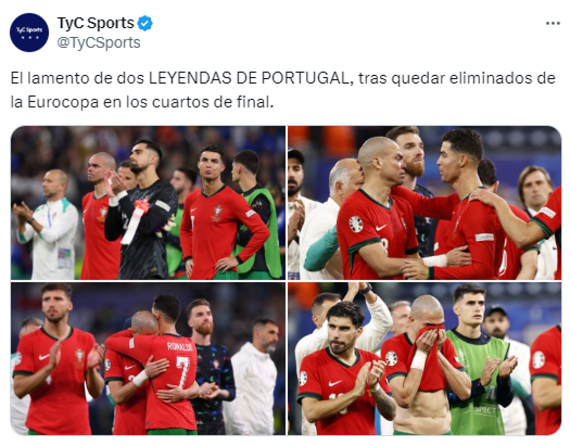 Cristiano Ronaldo se despide de la Eurocopa y así reacciona la prensa tras el Portugal-Francia: “Nada que demostrar a nadie”