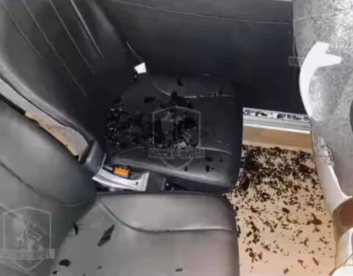 ¿Hay jugadores afectados?: así quedó el bus de Olimpia tras ataque en Costa Rica: No que mucha educación