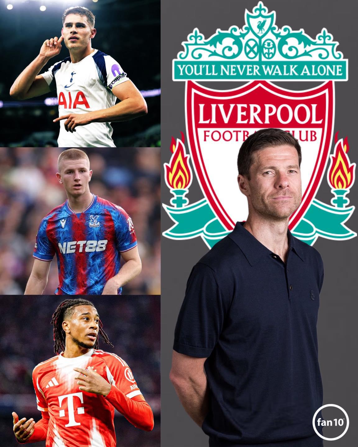Xabi Alonso ha pedido tres grandes fichajes para el Liverpool si se convierte en DT