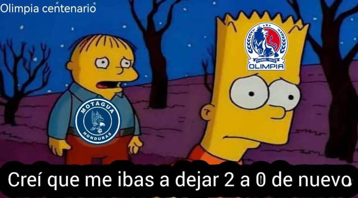 Los divertidos memes que dejó el empate 3-3 entre Olimpia y Motagua en la semifinal de ida de la Liga Nacional