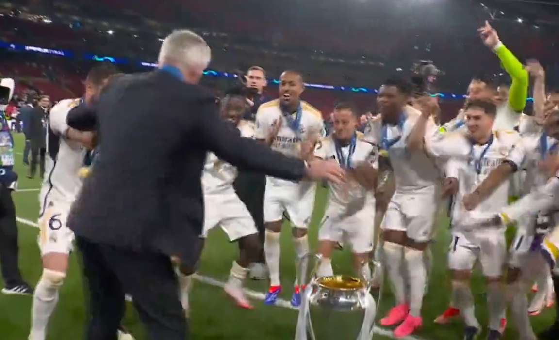 Así festejó Real Madrid la 15: Ancelotti sacó los pasos prohibidos, la emoción de Bellingham y Kroos dijo adiós