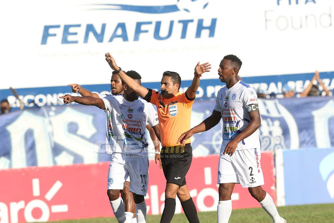 La euforia de Olego por su primer gol oficial en liga y el gesto del ‘Chino’ López tras el agónico triunfo de Motagua