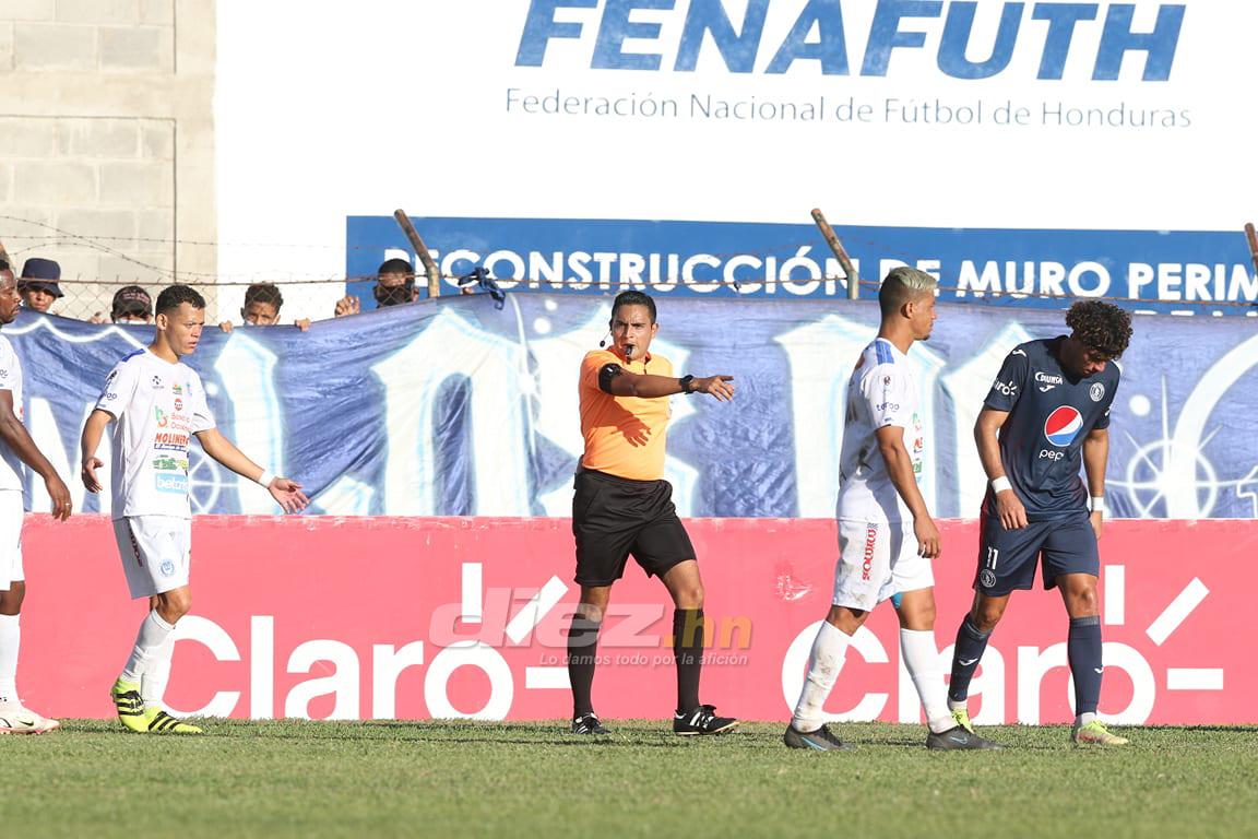 La euforia de Olego por su primer gol oficial en liga y el gesto del ‘Chino’ López tras el agónico triunfo de Motagua