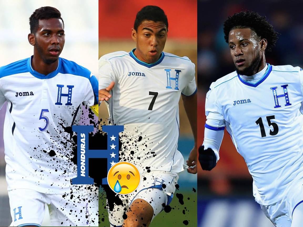 ¡A cuidar esta camada! Otros futbolistas hondureños que desaparecieron tras campeonatos Sub 17 y Sub 20