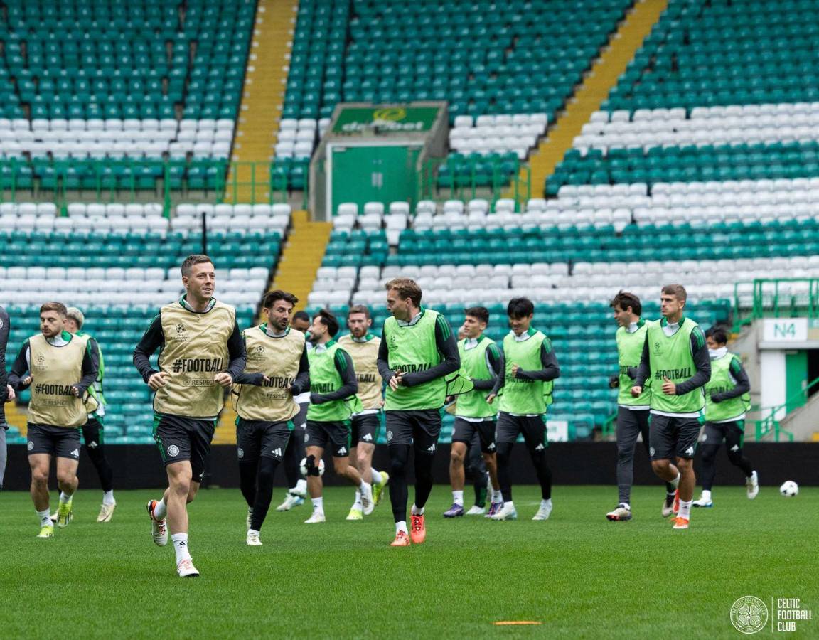 Así fue el último entrenamiento del Celtic y Luis Palma de cara al duelo ante el Dortmund en la Champions ¿convocado?