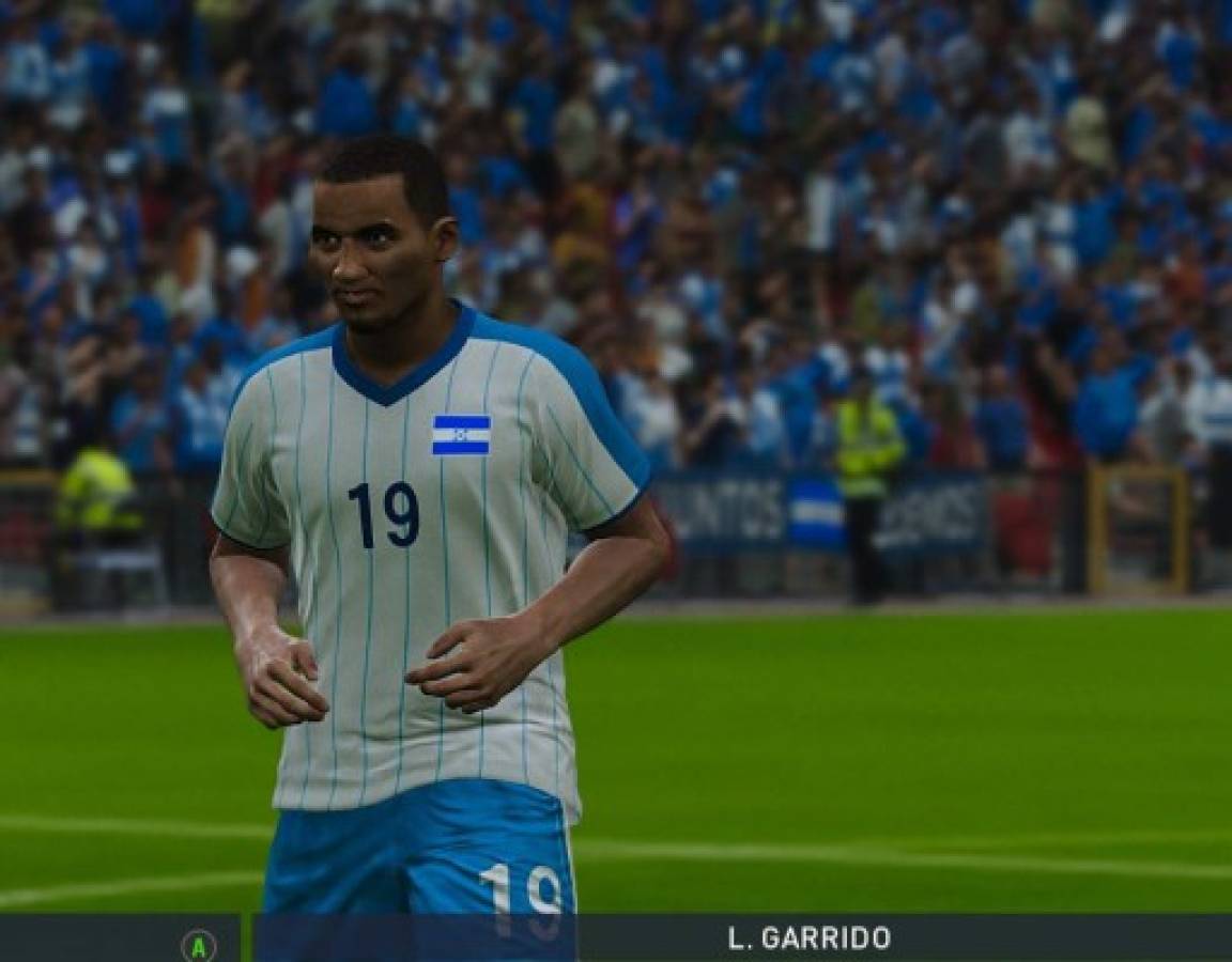 ¡Solo tres se parecen! Así lucen las selecciones de Honduras y Costa Rica en el PES 2020