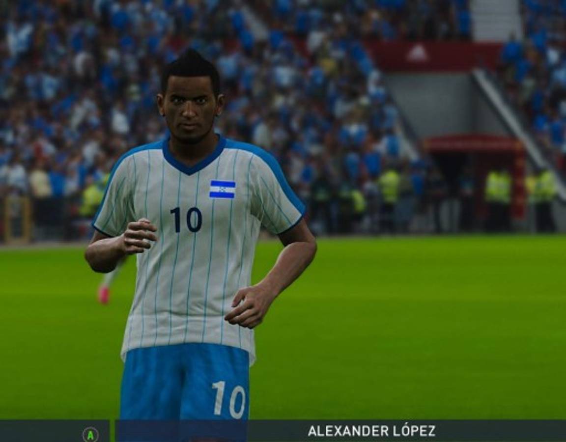 ¡Solo tres se parecen! Así lucen las selecciones de Honduras y Costa Rica en el PES 2020