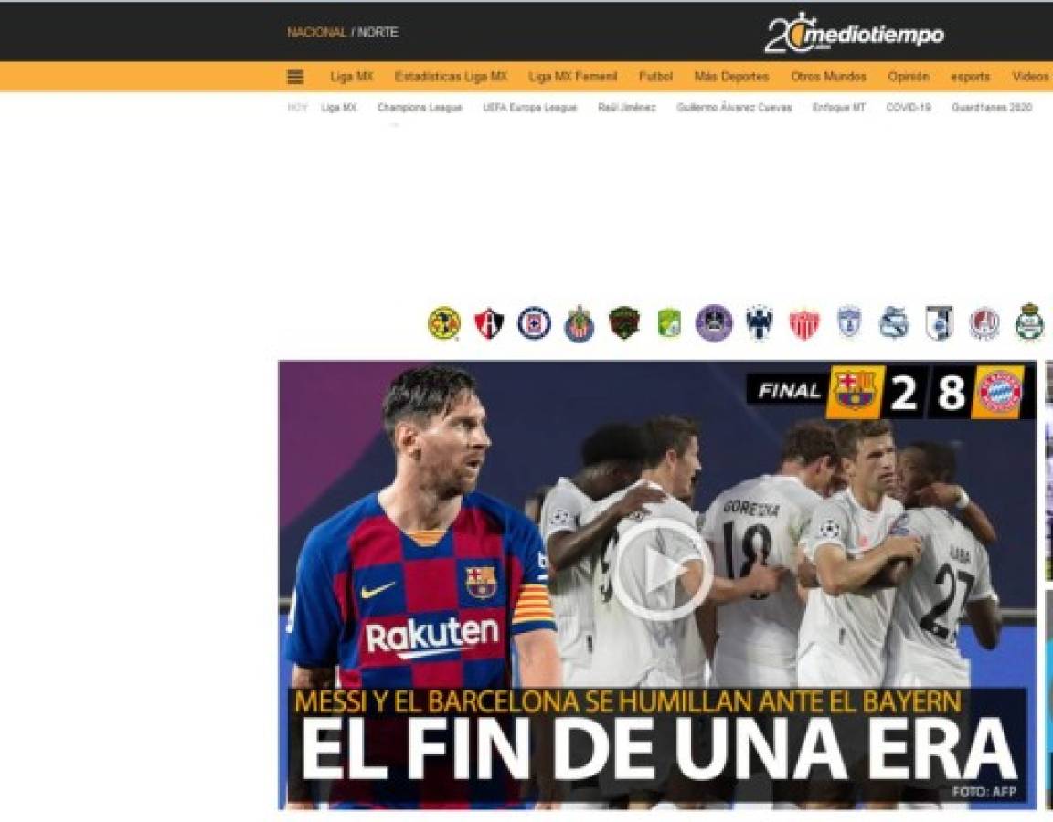 La prensa ataca con furia al Barcelona: Lo tildan de 'juguete' y como el 'fin de una era'