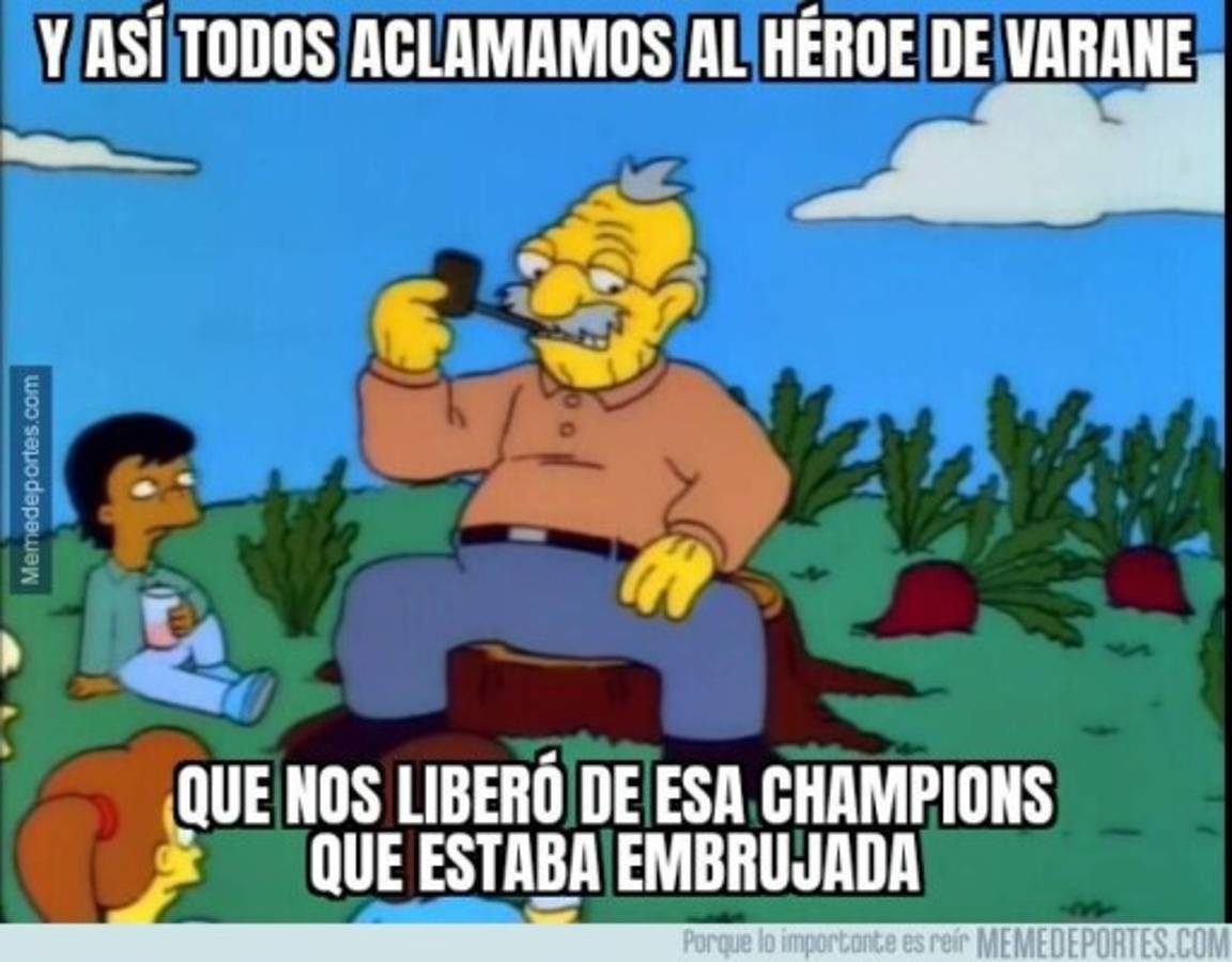 Los otros memes que no has visto de la eliminación del Real Madrid en la Champions League