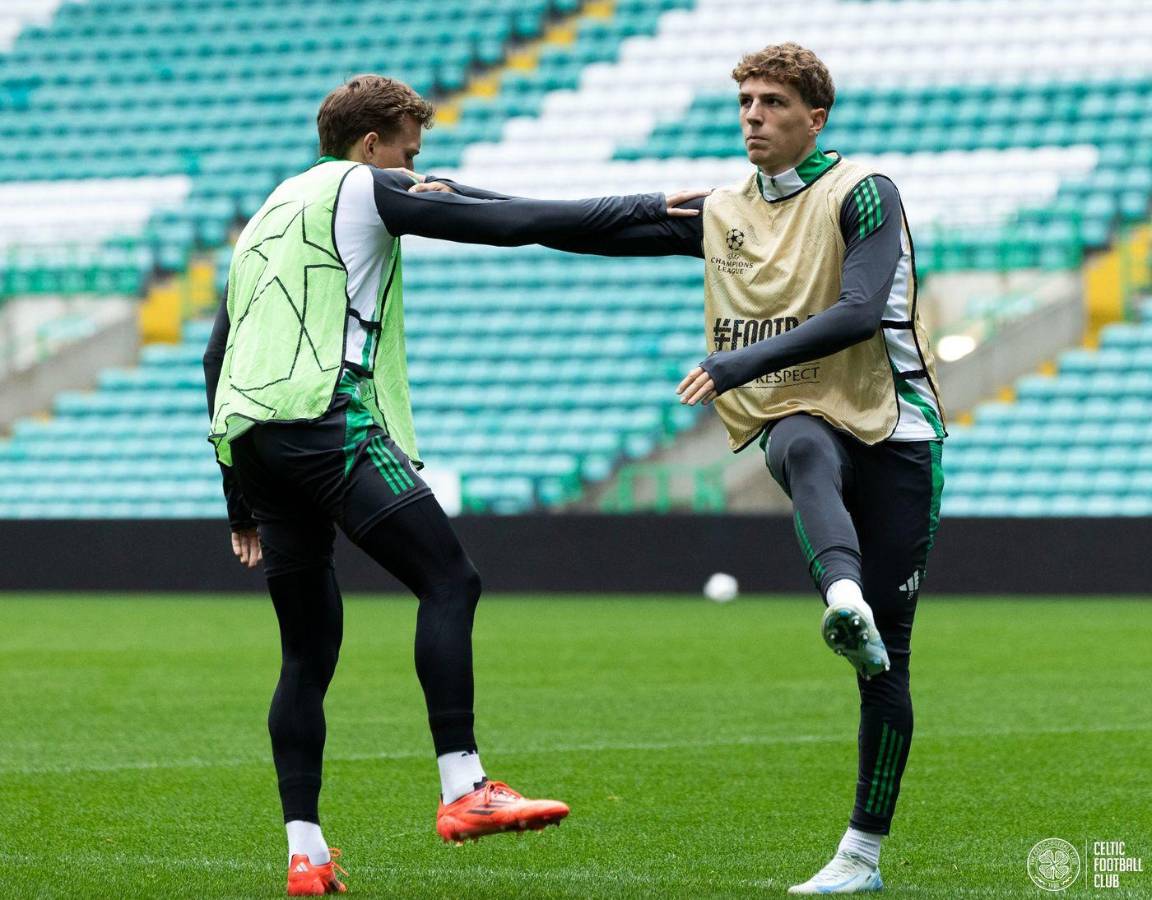 Así fue el último entrenamiento del Celtic y Luis Palma de cara al duelo ante el Dortmund en la Champions ¿convocado?