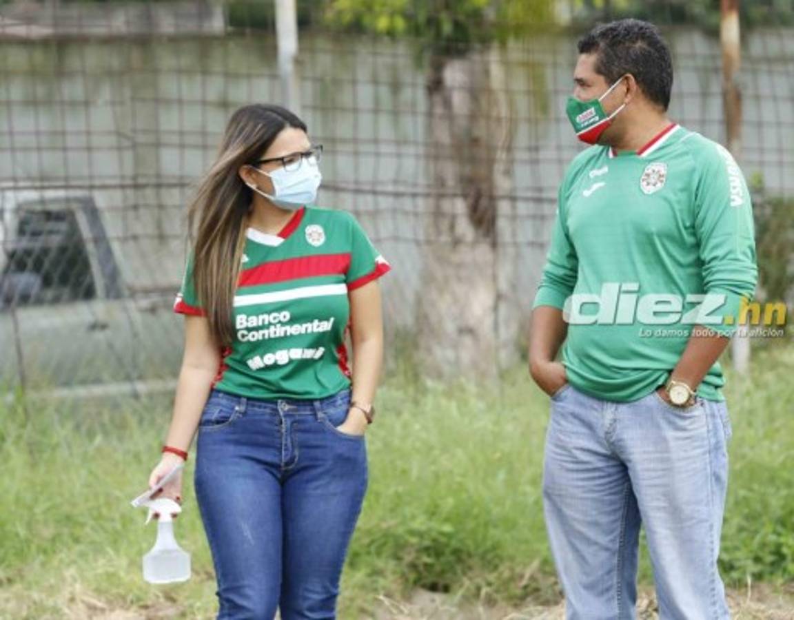 El gran ambiente de la final Marathón-Olimpia: Bellas modelos y la Ultra Fiel se roba el show