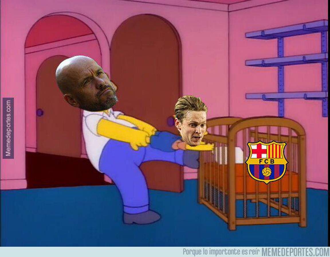 Barcelona es protagonista y Cristiano Ronaldo víctima: Los memes que está dejando el mercado de fichajes 2022