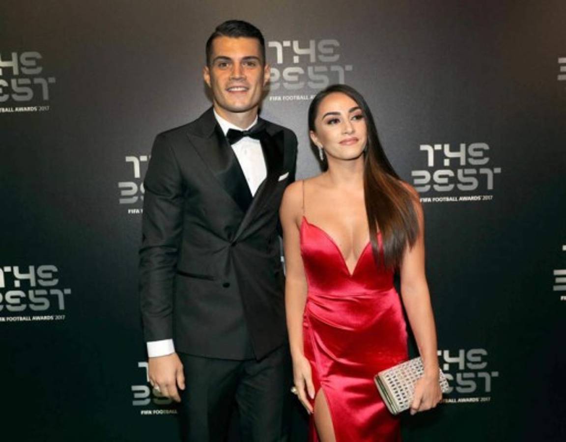 Leonita Lekaj, la mujer de jugador del Arsenal que deslumbró en los Premios 'The Best'