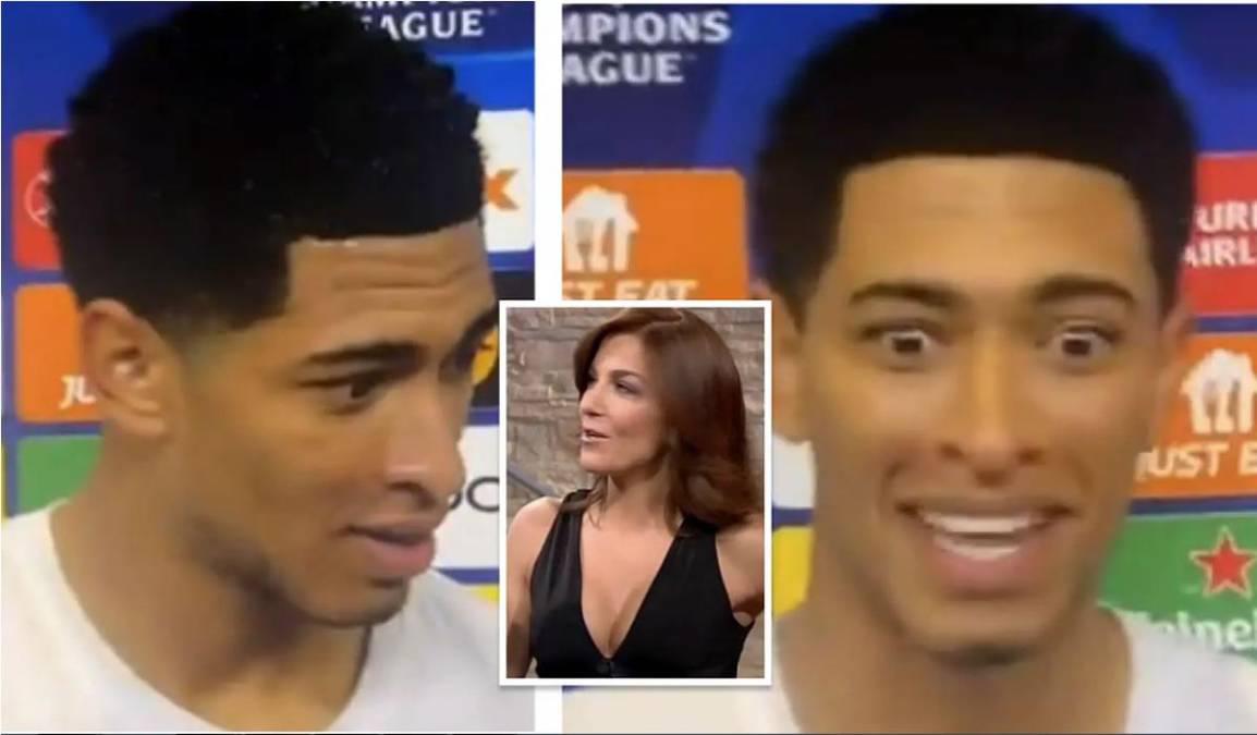 Dejó a Bellingham con esta cara: ¿Quién es la periodista que hizo incómoda propuesta y por qué lo hizo?