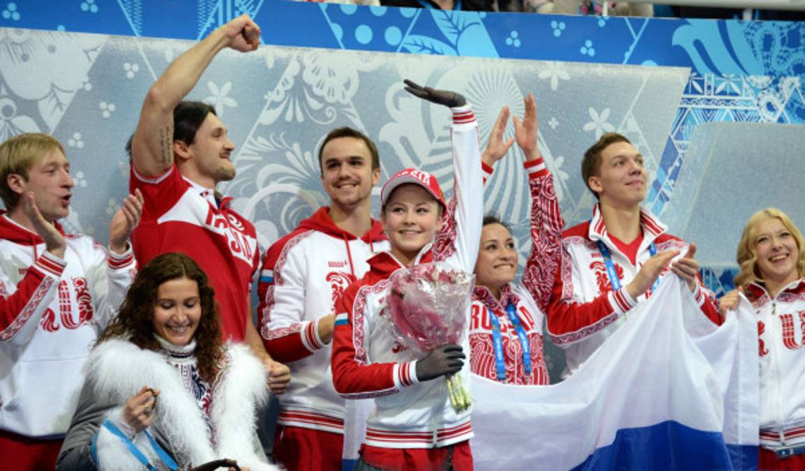 Yulia Lipnítskaya se convierte en la campeona más joven de los JJ.OO. de Invierno