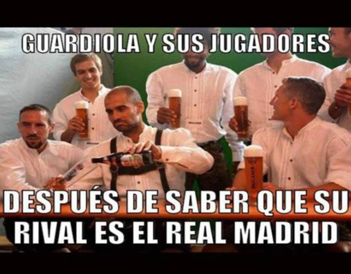 Cuando el Bayern Munich supo que iban contra Real Madrid