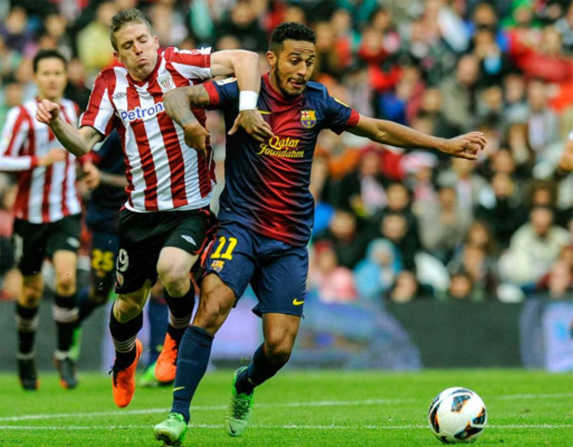 Barca y Real Madrid en la liga Española.