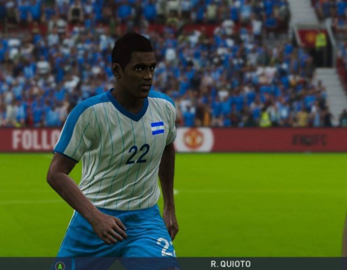 ¡Solo tres se parecen! Así lucen las selecciones de Honduras y Costa Rica en el PES 2020