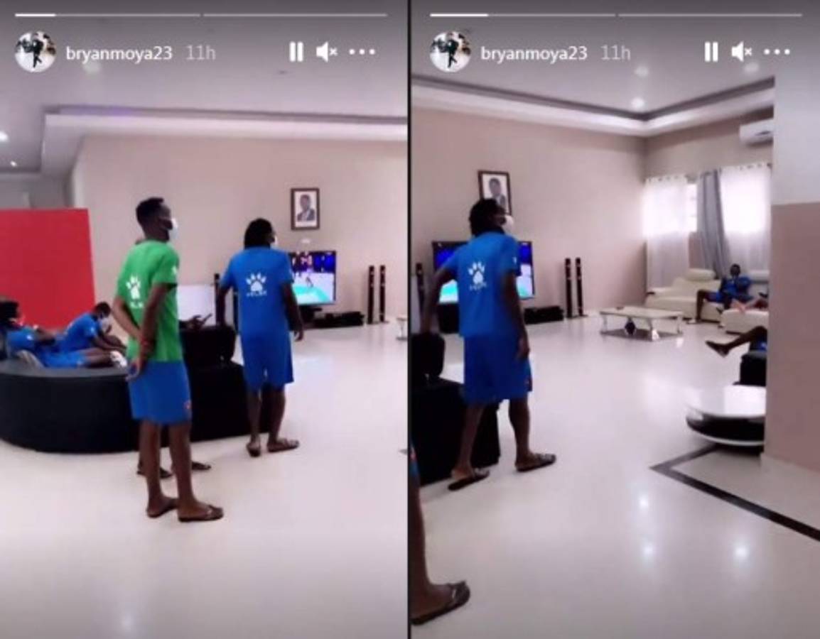 ¡Hasta la hace de modelo! Así es la nueva vida del volante hondureño Bryan Moya en Angola