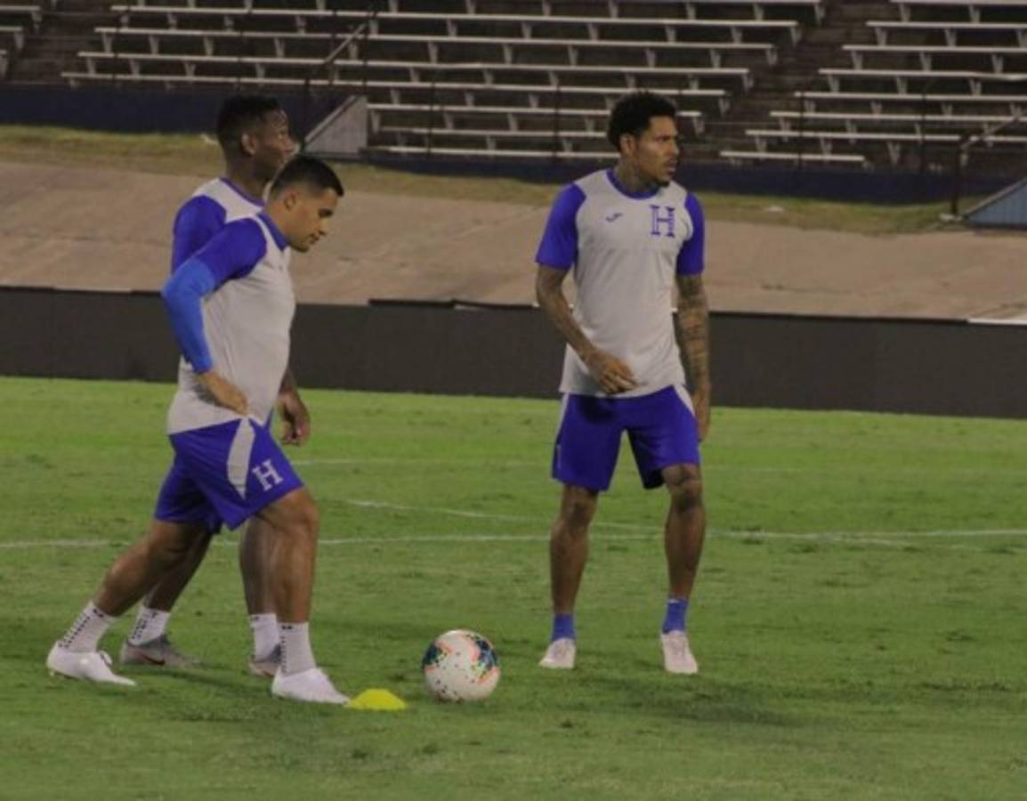 Galería: Así fue el entrenamiento de Honduras antes de enfrentar a Jamaica