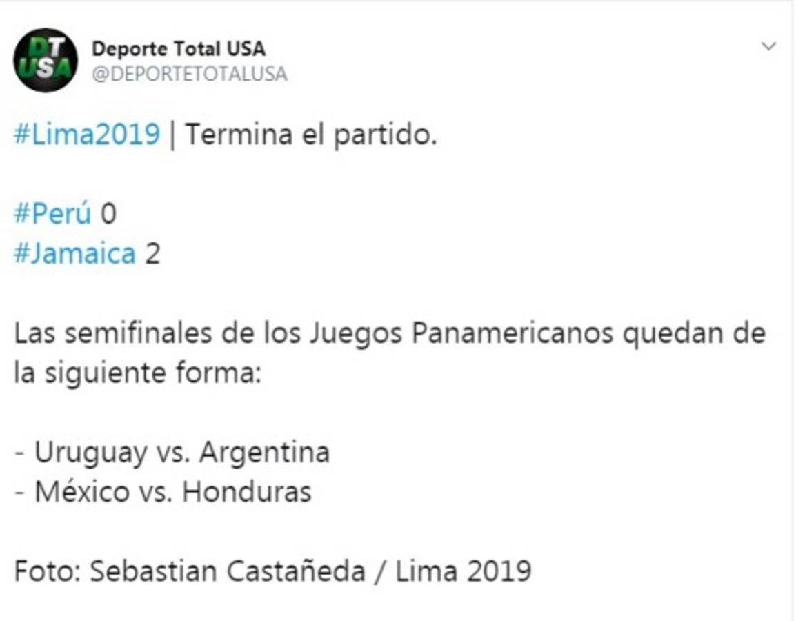 Honduras se enfrentará a México en los Panamericanos y esto dicen los medios