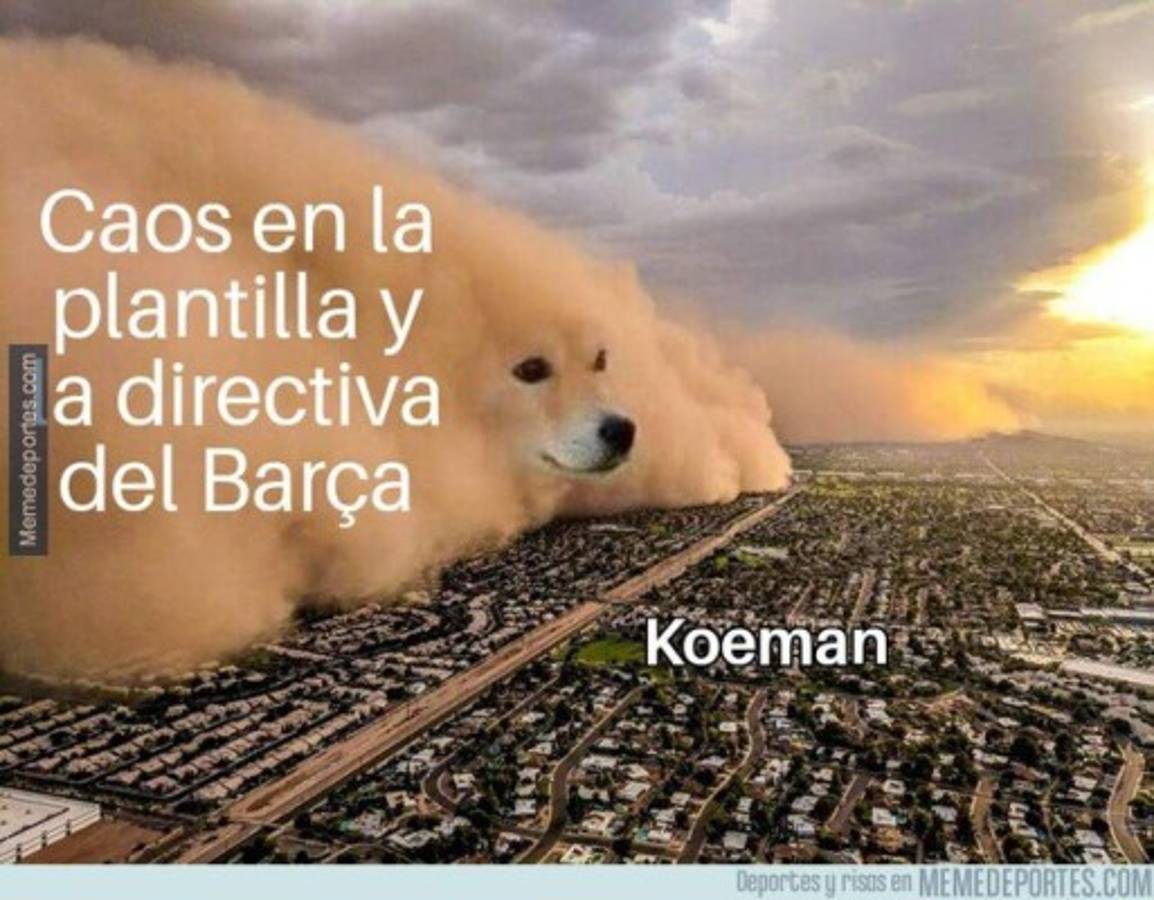 Messi se va del Barcelona y los memes provocan un caos en las redes sociales