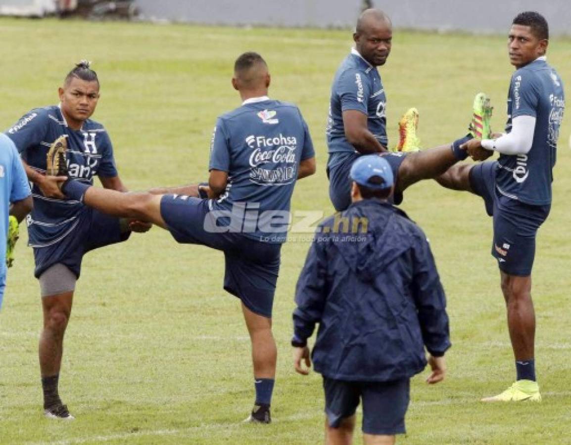 FOTOS: El duro entreno de Eddie Hernández y las novedades en la Selección