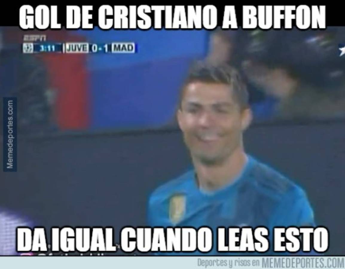 ¡Qué memes! Cristiano, Benzema y Higuaín los protagonistas de memes tras el Juventus-Madrid
