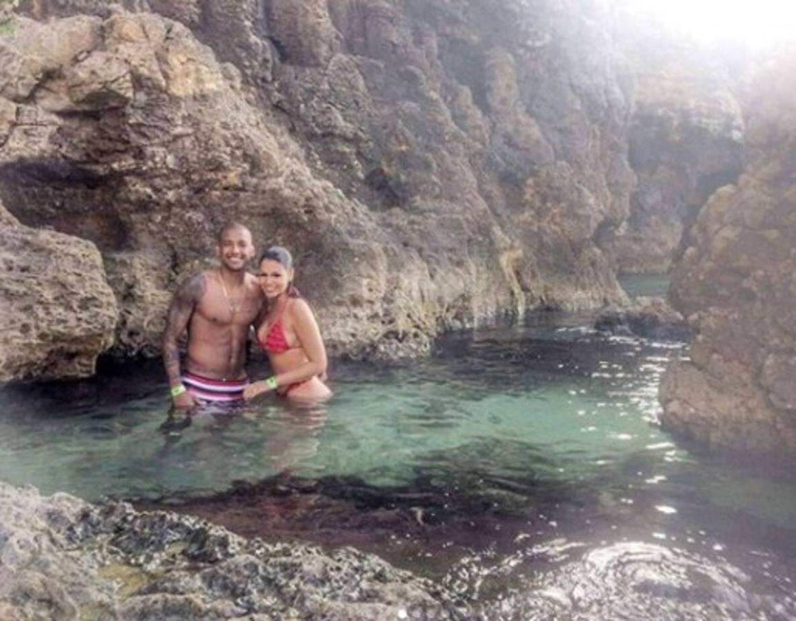 Ohrane, la brasileña infartante que conquistó a Leandro Motta, jugador de Olimpia