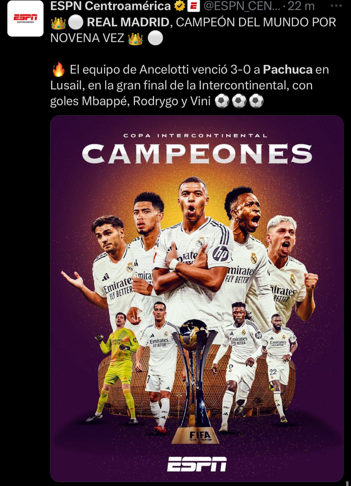 “Un penal regalado y un gol en fuera de juego”: Faitelson, Soria y la prensa reacciona al triunfo del Real Madrid sobre Pachuca