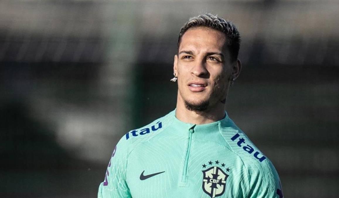 Filtran chats y fotos de brasileño Antony contra su expareja: “Vete a la m.....”; La Selección de Brasil lo echó para las eliminatorias