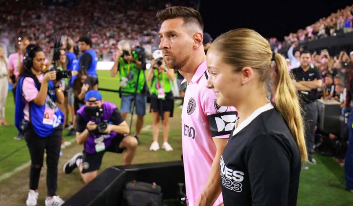 El gesto de Messi con la hija de Beckham, el invitado especial y la otra celebración de Marvel con el Inter de Miami