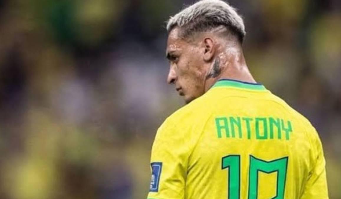 Filtran chats y fotos de brasileño Antony contra su expareja: “Vete a la m.....”; La Selección de Brasil lo echó para las eliminatorias