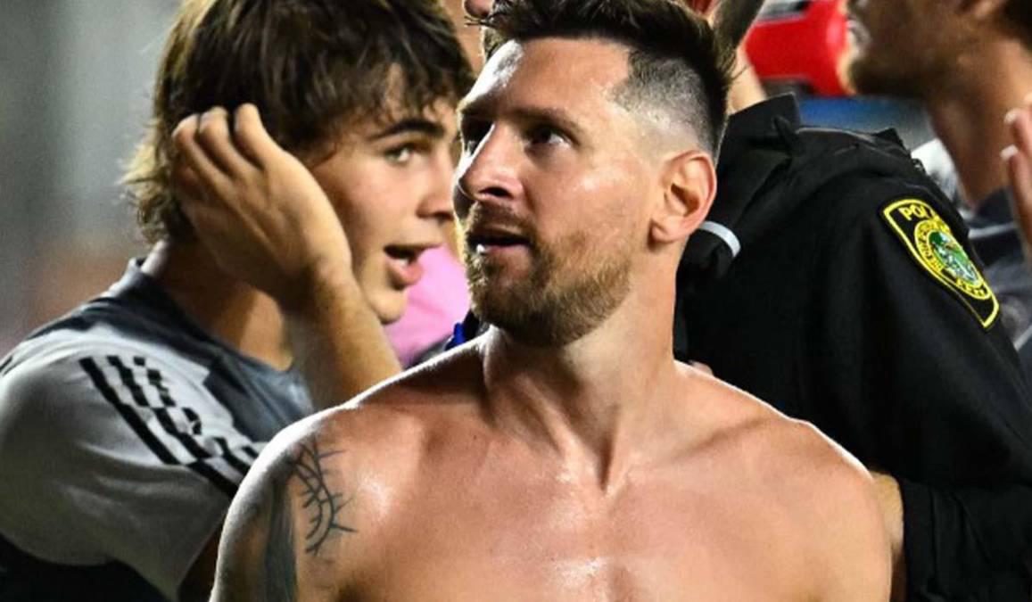 El gesto de Messi con la hija de Beckham, el invitado especial y la otra celebración de Marvel con el Inter de Miami