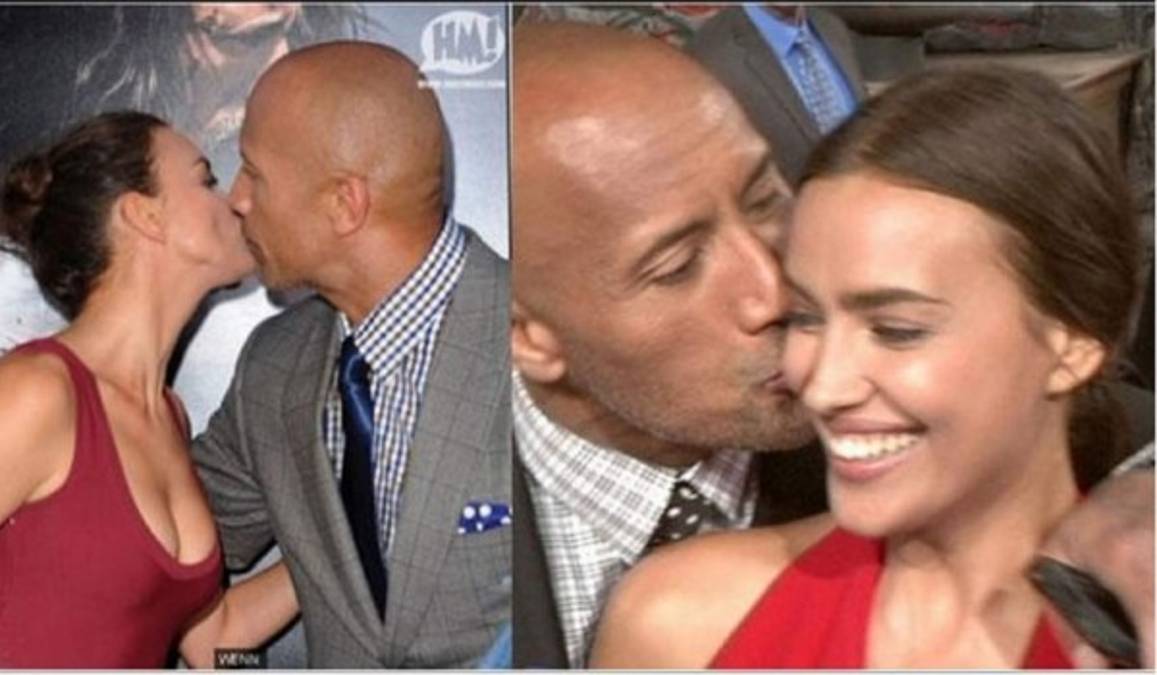 'La Roca' ya sería novio de Irina, la ex de Cristiano