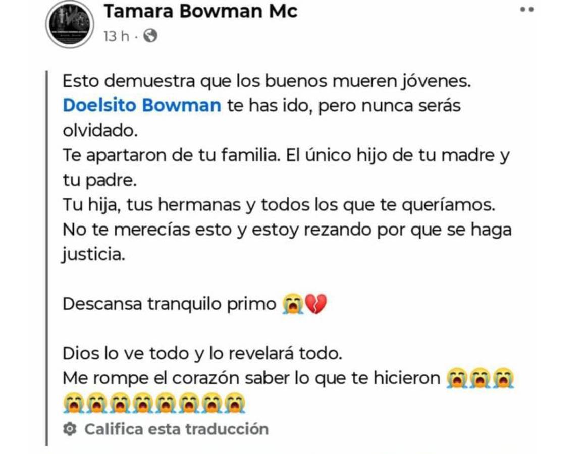 ¡Consternación! Asesinan a futbolista de equipo de Liga de Ascenso de Honduras: Se ha ido un joven con futuro