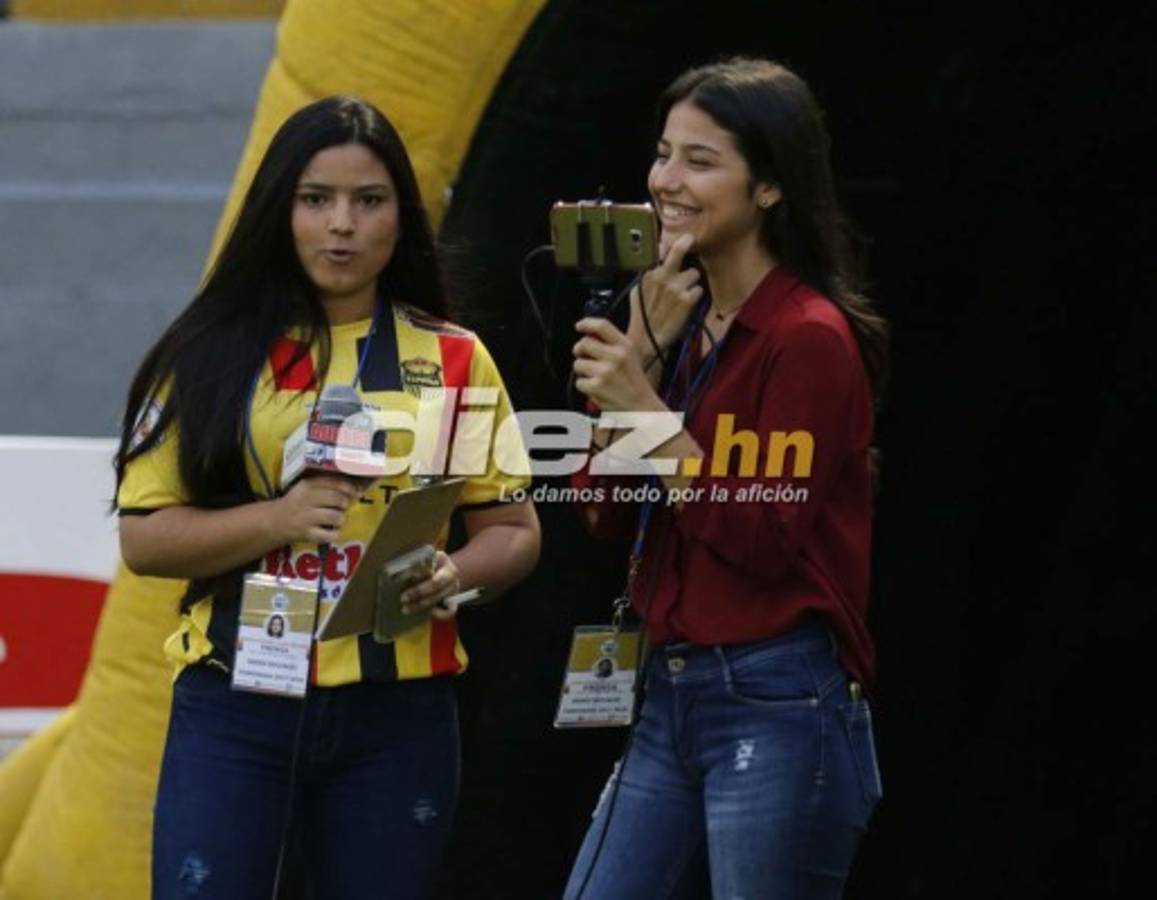 ¡Espectaculares! Las bellezas que adornaron el clásico Real España-Marathón